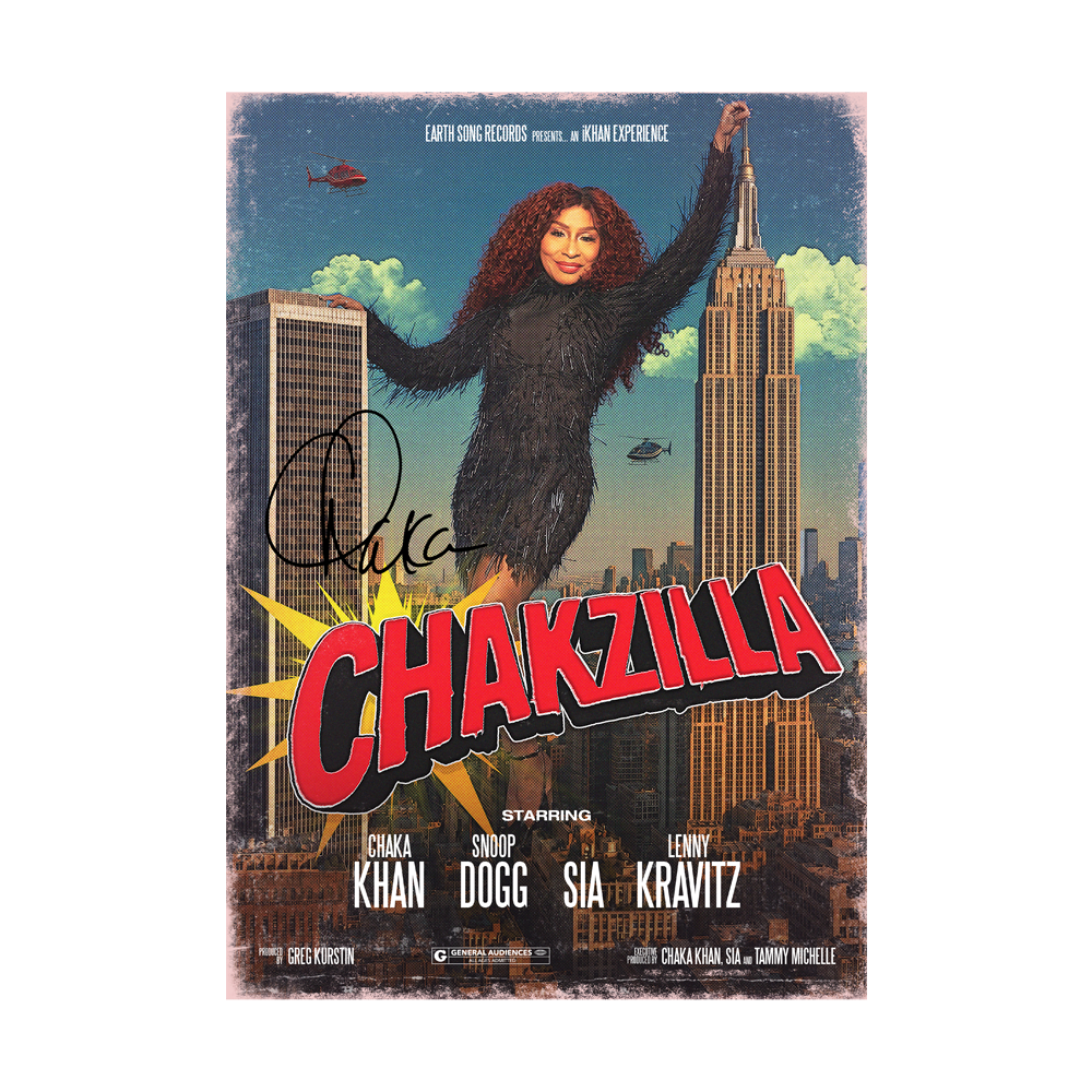 CHAKA KHAN: STARTER ROAR BUNDLE + SIGNED A4 PRINT