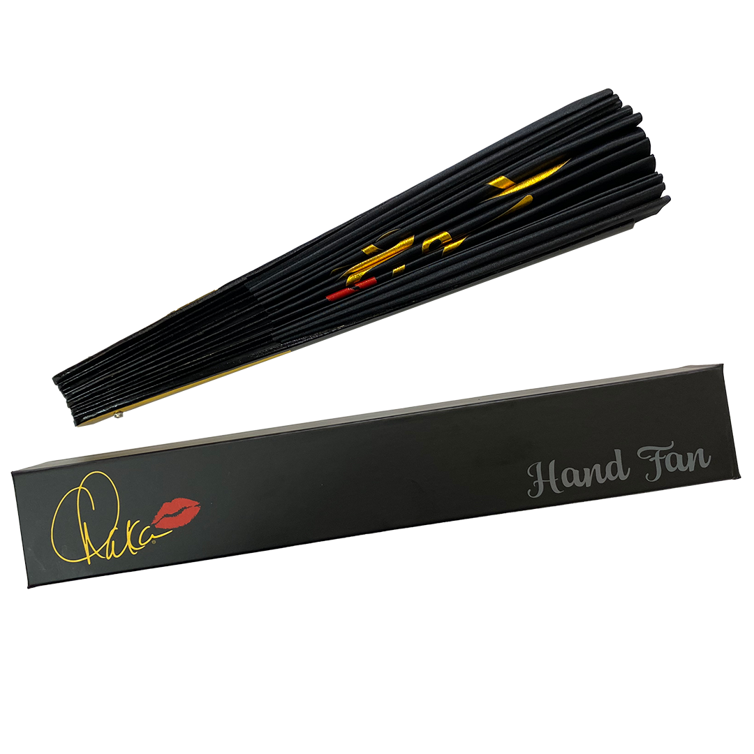 Chaka Khan "Lips Logo" LIMITED EDITION Papillion Hand Fan