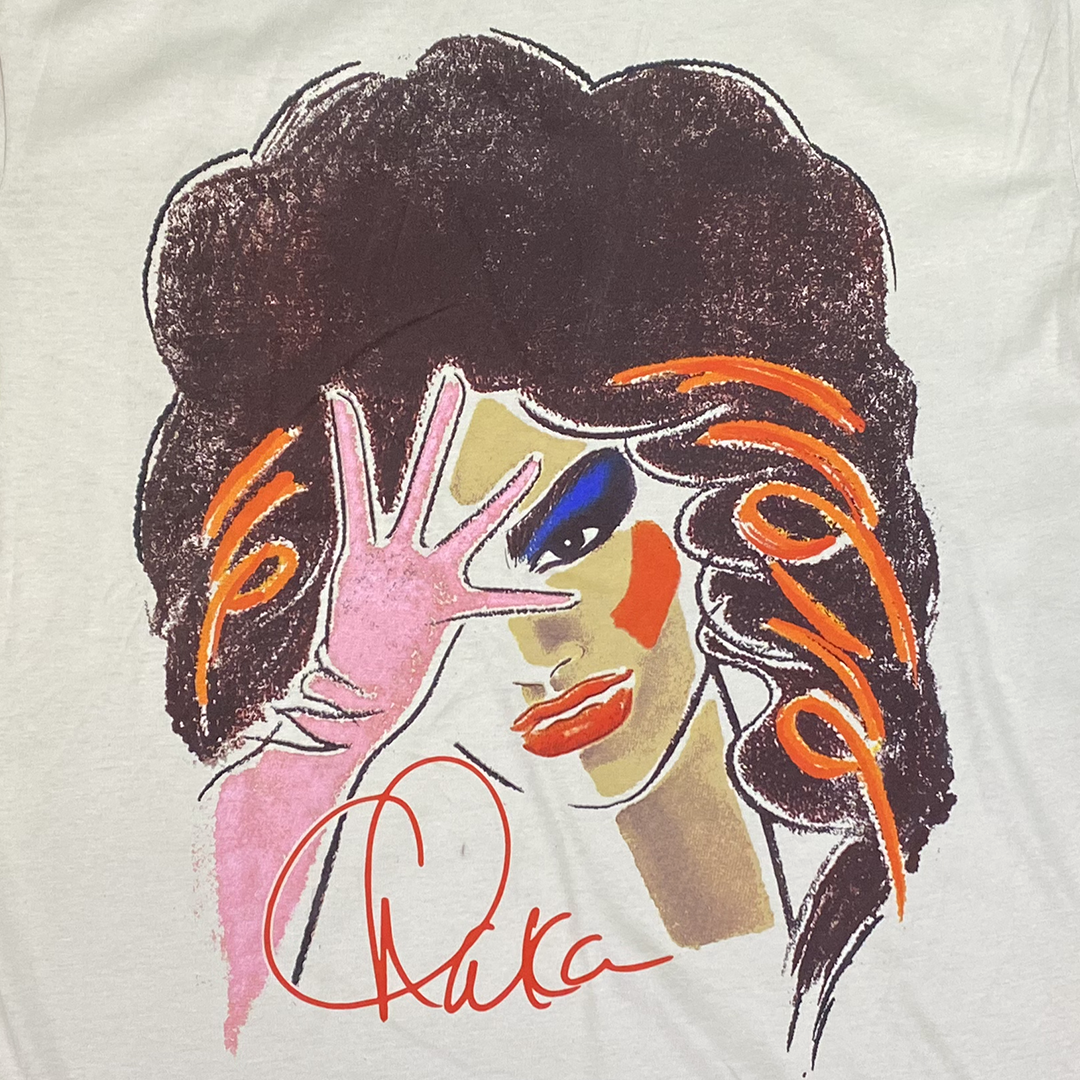 "Illustration" T-Shirt in Bone White
