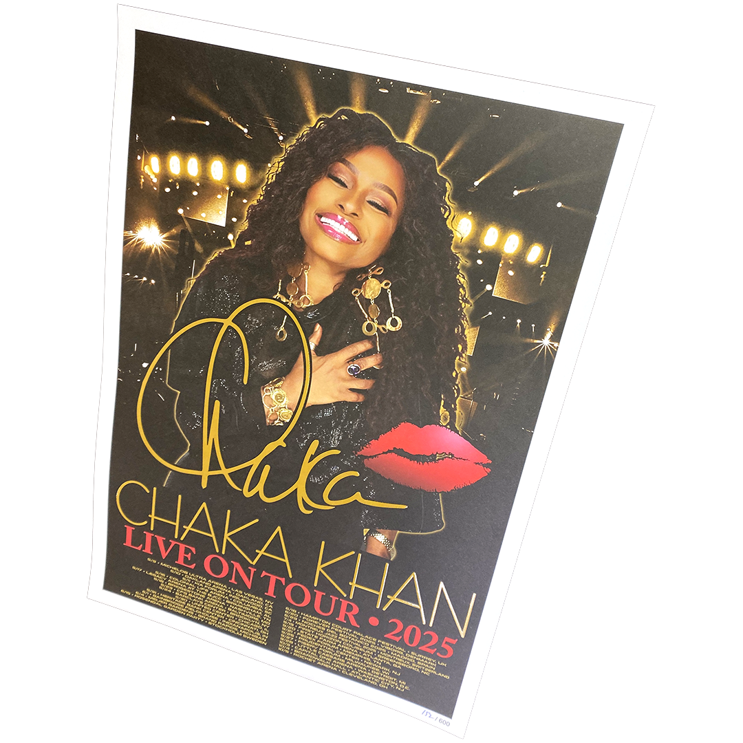 "Live On Tour 2025" Limited Edition Poster