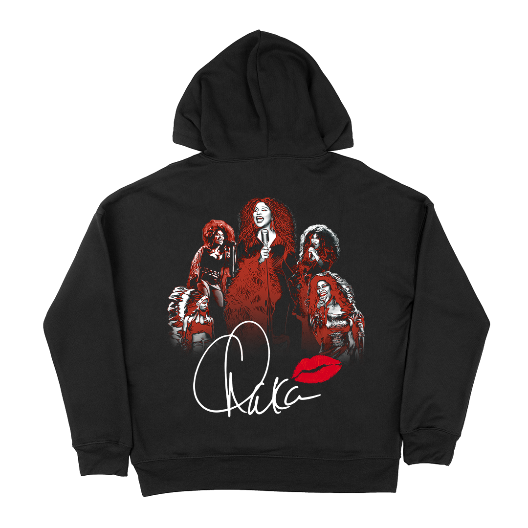 Chaka Khan "Lips Logo" Pullover Hoodie