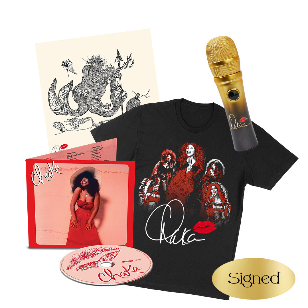 Chaka CD Signed Bundle