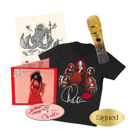 Chaka CD Signed Bundle