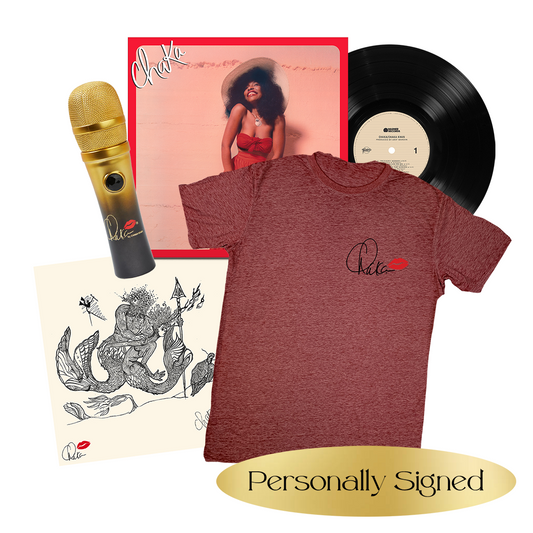 Chaka Vinyl Presale Personalized Signature Bundle