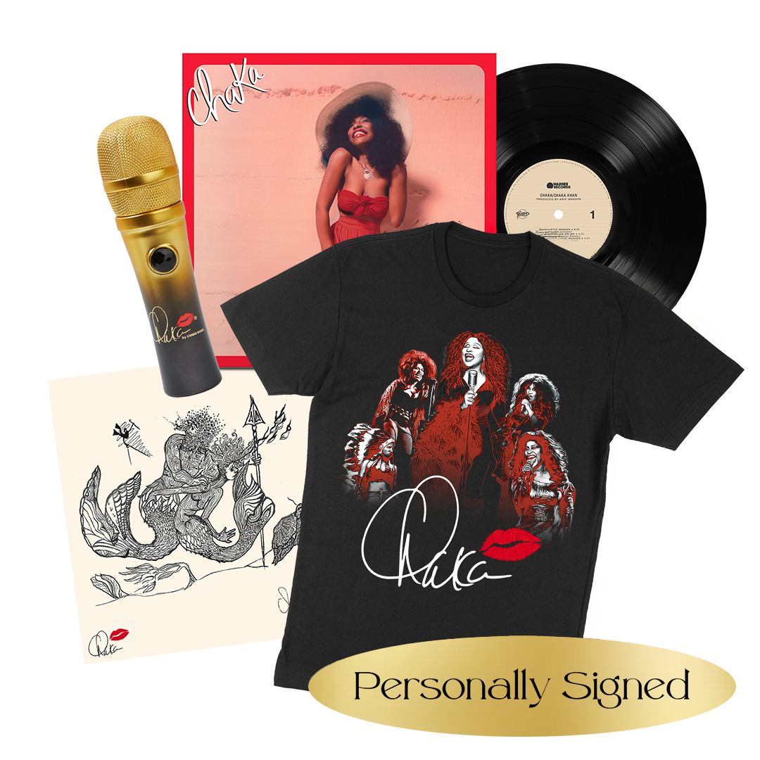 Chaka Vinyl Presale Personalized Signature Bundle