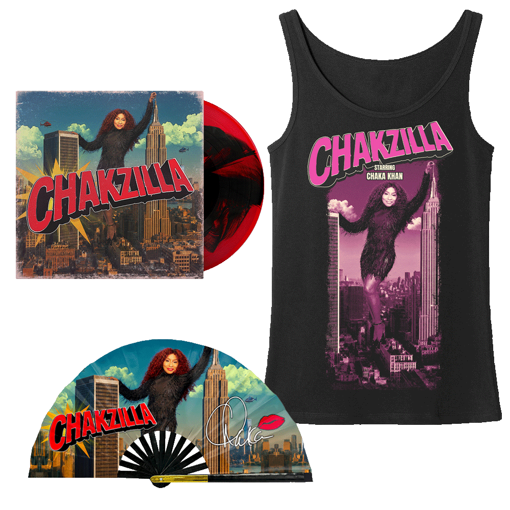 CHAKA KHAN: HER SET BUNDLE + SIGNED A4 PRINT