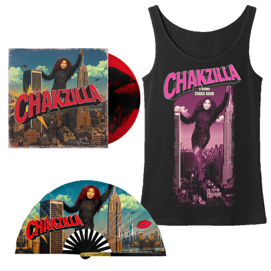 CHAKA KHAN: HER SET BUNDLE + SIGNED A4 PRINT