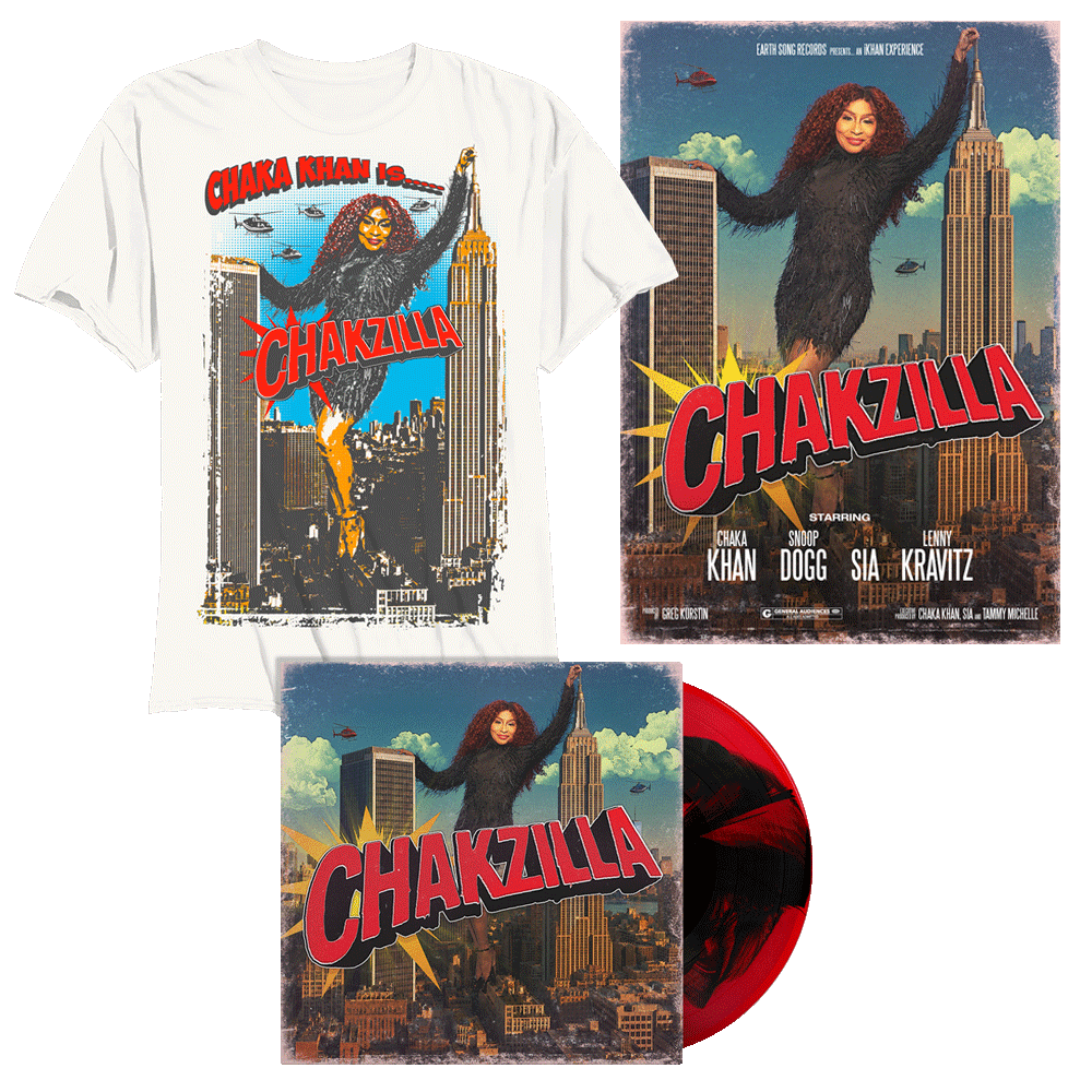 CHAKA KHAN: ALL-OVER ICON BUNDLE + SIGNED A4 PRINT