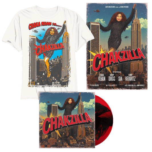 CHAKA KHAN: ALL-OVER ICON BUNDLE + SIGNED A4 PRINT