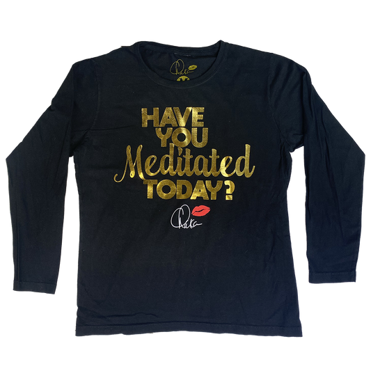 "Meditated Today" Women's Long Sleeve T-Shirt