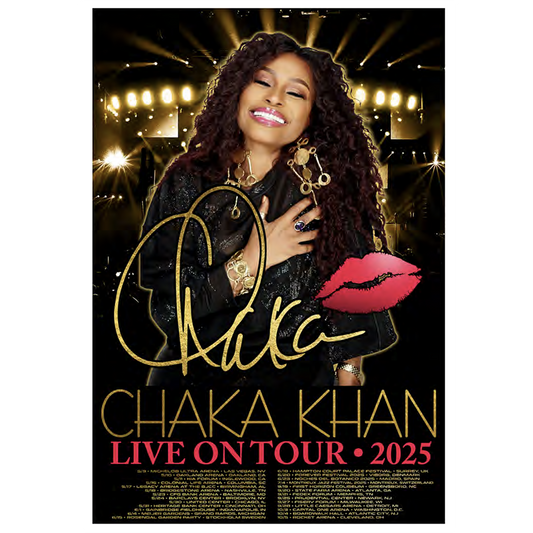"Live On Tour 2025" Limited Edition Poster