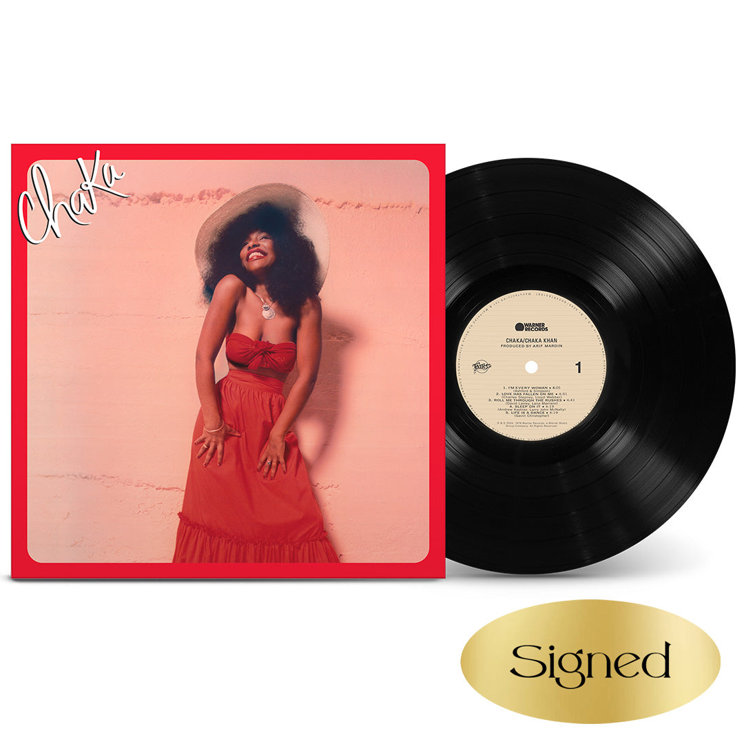 Chaka Vinyl Presale Personalized Signature Bundle